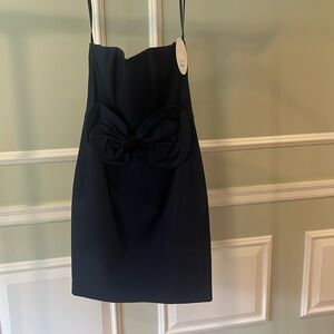 Kirribilla navy bow dress